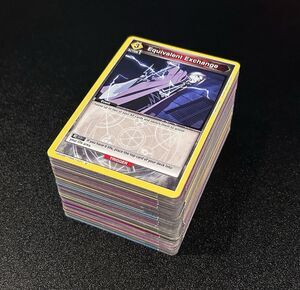 Lot of 100+ Union Arena Full Metal Alchemist Trading Cards